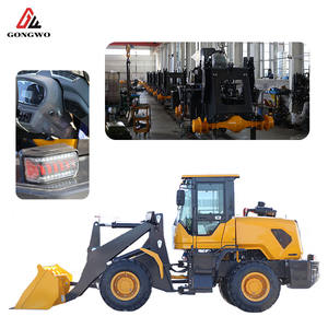 1 Tonne Allradantrieb Kleiner Mini-Radlader Frontlader Für Farm <span class=keywords><strong>Garden</strong></span> Klein lader Multifunktion - Product Image 5