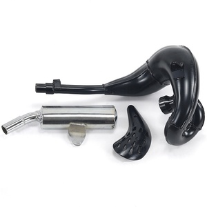 Tubo de Escape Modificado de Acero Inoxidable AX100, Sistema de Escape para Motocicleta Todoterreno de 2 Tiempos, Paquete de Expansión, Resonador Armónico - Product Image 2