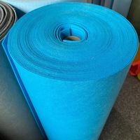 Rouleau de feutre non tissé aiguilleté épais et coloré, en polyester écologique, pour artisanat DIY et emballage
