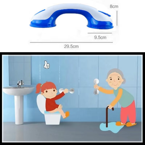 Barras de Seguridad Plegables <span class=keywords><strong>para</strong></span> <span class=keywords><strong>Baño</strong></span>, Antideslizantes, Ecológicas, Montables en la Pared con Ventosas de Bloqueo - Product Image 6