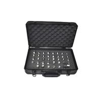 Kit d'adaptateurs universels pour pompe à pression 38 pièces, adaptateur de raccord de pression, instrument HSIN600-1, accessoires de pression NPT/BSP personnalisables