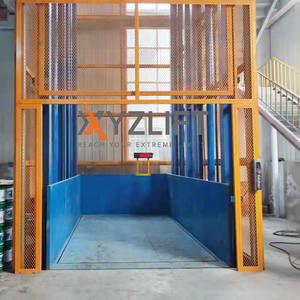 Ascenseur de fret de marchandises personnalisé XYZLIFT-CE 2-6 étages avec capacité de 5000kg entrepôt utilisation en usine ascenseur de fret hydraulique - Product Image 3