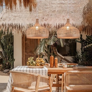 Hongshan מפעל חם מכירת במבוק תליית מנורה בעבודת יד במבוק תליון אורות לחדר האוכל מסעדה נברשת - Product Image 1