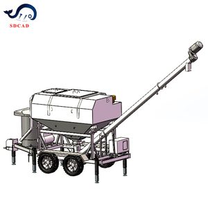 Jumbo Çuval Dolumu 10 Ton Hacimli Küçük Mobil Kullanılmış Yatay Çimento Silosu Tartım Fonksiyonlu Satılık - Product Image 6