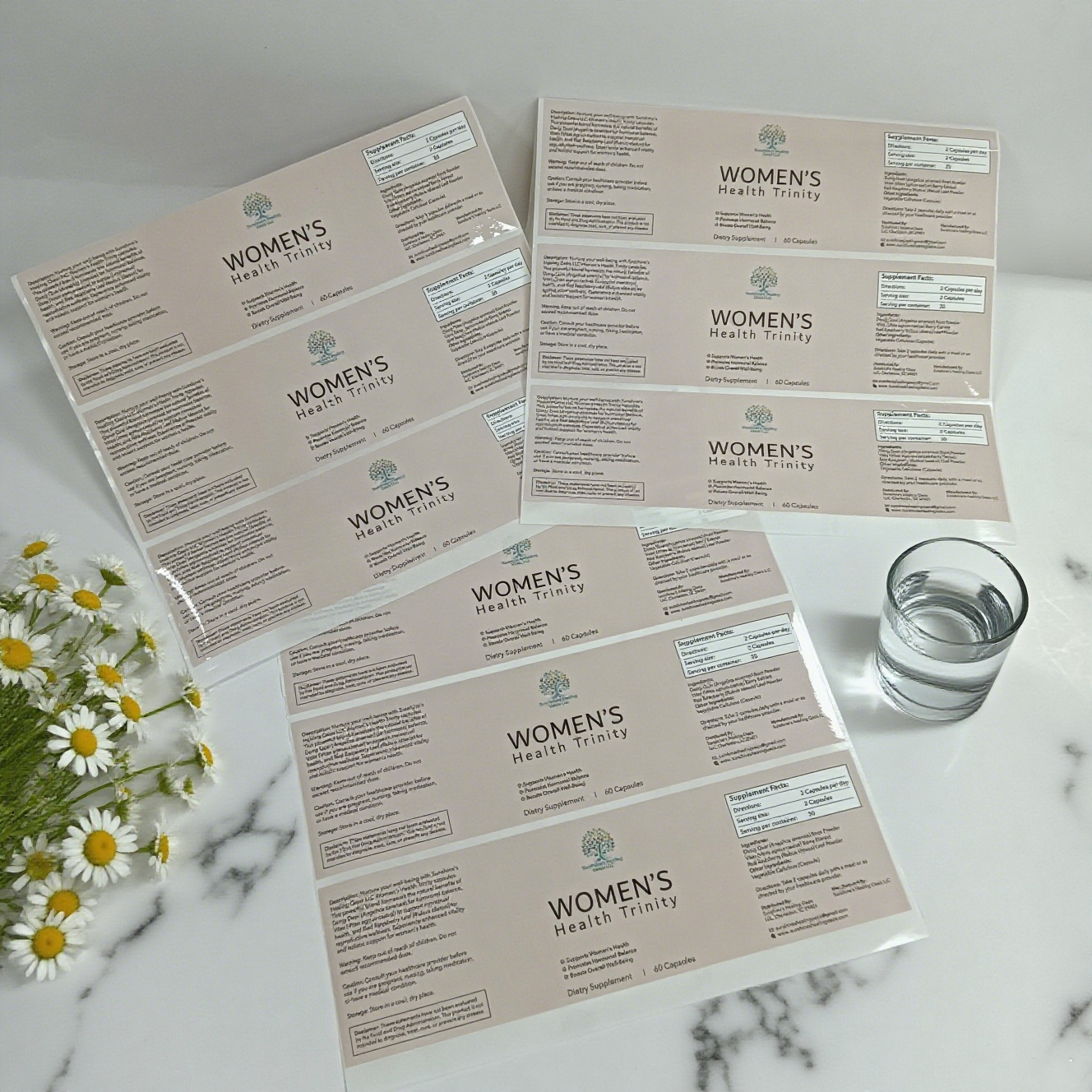Packaging Labels Printer Label Custom Stickers Logo Waterproof Stickers Cosmetic Bottle Labels