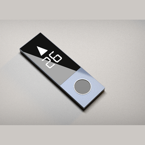 लिफ्ट Lop323 प्रीमियम गुणवत्ता वाले स्टेनलेस स्टील लिफ्ट पार्ट्स होटल विला अस्पताल के लिए आधुनिक डिजाइन-1 वर्ष की वारंटी 18*5.8*5 सेमी - Product Image 1