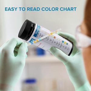 DIRUI Bandelettes de test 5-en-un pour protéine pH sang <span class=keywords><strong>Keto</strong></span> Glucose Kit de test pathologique multi-urine - Product Image 2