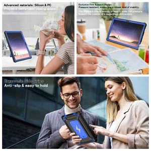Funda Multicolor Anticaídas para Tablet PC Samsung Galaxy Tab A9+ 11" 2023 SM-X210 3 en 1 para Niños con Soporte, Protección Contra Golpes y Caídas - Product Image 5