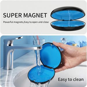 Estuche Magnético <span class=keywords><strong>de</strong></span> Viaje para Retenedores <span class=keywords><strong>Invisalign</strong></span> Slim, Tamaño <span class=keywords><strong>de</strong></span> Bolsillo, Color Negro, Paquete <span class=keywords><strong>de</strong></span> 2, con Herramienta <span class=keywords><strong>de</strong></span> Extracción y Cepillo - Product Image 6