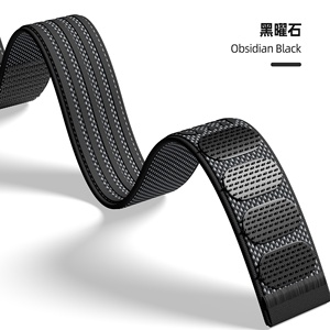 สายรัดไนลอนระบายอากาศรุ่นพิเศษมาใหม่ ใช้ได้กับ Fitbit Air สายรัดไนลอนแบบปรับได้ ทนทาน พร้อมแท็กอีพ็อกซี่ - Product Image 4