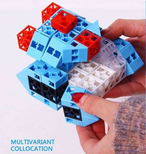 Bloques de Construcción de Plástico ABS Mega Educativos para Niños de 5 a 7 Años, Juguete de Construcción a Escala 1:36, Juego de 50 Piezas con Temática de Robots, Novedad 2020 - Product Image 3