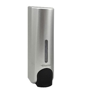 Distributeur de savon liquide 350 ml, mural, en acier inoxydable, hauteur 215 mm - Product Image 1