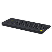 Produsen Kustom Profesional Keyboard Sentuh Nirkabel Logo Sesuai Pesanan 82 Tombol USB Keyboard Touch Pad Nirkabel untuk Gaming Laptop PC