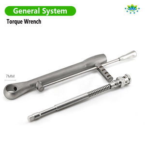 Clé dynamométrique dentaire 10-50 Ncm pièce à main à cliquet avec contre-angle pour implant prosthodontie chirurgie laboratoire 7mm pilote - Product Image 5