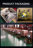 Vente directe d'usine essence route Surface taureau flotteur béton outils de finition béton lissage Machine truelle électrique