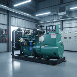 Generador Diésel <span class=keywords><strong>de</strong></span> Bastidor Abierto, Silencioso, <span class=keywords><strong>de</strong></span> 200KW/300KW, con Certificación CE, EPA y Euro 5, Arranque Automático, Voltaje Nominal <span class=keywords><strong>de</strong></span> 380v, Frecuencia Baja <span class=keywords><strong>de</strong></span> 60Hz, Velocidad <span class=keywords><strong>de</strong></span> 1500rpm - Product Image 1