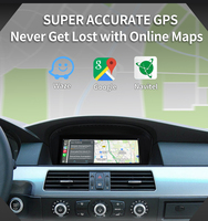 Autoradio Wifi avec CarPlay sans fil, Android Auto, écran tactile HD 8,8 pouces, Linux Carplay pour BMW E60 E61 E91 E92