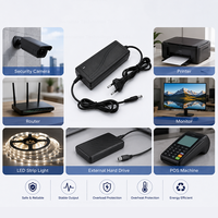 Adaptateur de puissance de commutation de bureau 12V 3A 12V 3000mA 36W adaptateur de courant continu d'alimentation matériel de PC pour les produits électroniques
