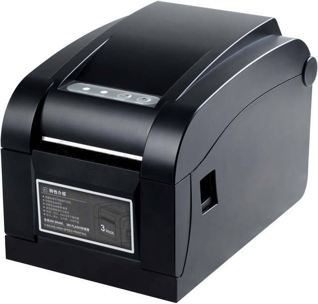 Xprinter XP-350B 203dpi Thermal Label Printer ODM Mini Impresora Portable Smooth for Barcode Printer