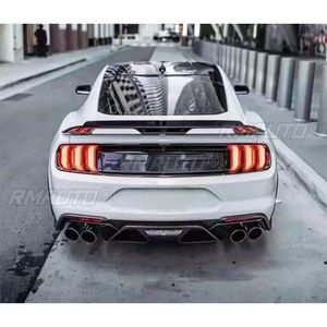 Alerón trasero de fibra de carbono real para Mustang, accesorios para Ford Mustang GT500 2015+, modificación del alerón trasero del coche. - Product Image 4