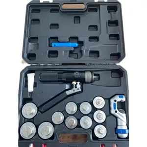 Kit d'outils d'extension de tube en cuivre CT-300A avec kit à 7 têtes outil d'expansion de tuyau d'échappement hydraulique CVC