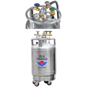 Contenedor LN2 de grado alimenticio de seguridad, contenedor de nitrógeno líquido criogénico a granel de autopresurización de 200l de 2 l - Product Image 5