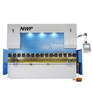 Máquina de Doblado Hidráulica CNC TP10, Máquina de Doblado de Chapa Metálica, Máquina de Doblado Electrohidráulica con Servoaccionamiento de Eje de Torsión - Product Image 1