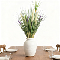 Ramo de Plástico Decorativo para Oficina, Jardín, Decoración del Hogar, Plantas Artificiales, Flores Artificiales