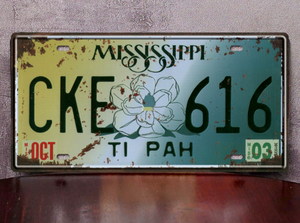 Plaque Métallique Vintage Décorative Murale pour Garage et Maison, Plaque de Voiture Rétro, Plaque d'Immatriculation, Affiche Métallique pour Bar et Club - Product Image 4