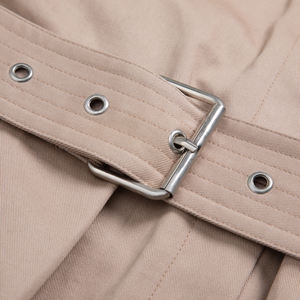 จั๊มสูทแขนยาวคอปกลำลองสำหรับผู้หญิงมีกระเป๋าซิปและชุดเพลย์สูทแฟชั่นสีกากีสำหรับสวมใส่ในชีวิตประจำวัน - Product Image 6