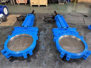 Pz73xhy PN16 cổng van mặt bích loại thép không gỉ dễ uốn sắt vật liệu dao Van cổng kích thước lớn ANSI 150 van - Product Image 2