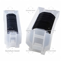 Obleas de Silicio de 2 Pulgadas (508 mm) de Kunshan Lewei China, Grado T, Pulido, Prueba SSP/DSP para Investigación de Microscopía Electrónica