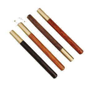 Stylo de signature en métal bois de santal en laiton Cadeau d'affaires vintage publicité stylo <span class=keywords><strong>acajou</strong></span> neutre - Product Image 1