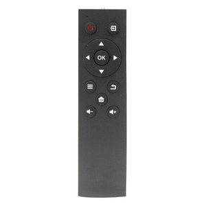 Télécommande personnalisée à 12 boutons, <span class=keywords><strong>code</strong></span> roulant, en ABS, pour <span class=keywords><strong>d</strong></span>écodeur TV avec 2.4G IR RF - Product Image 1