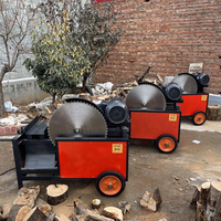 Scie à bois multifonctionnelle compacte pour la coupe de bûches carrées, scie à roue mobile électrique pour la découpe du bois, scie de table électrique pour le bois
