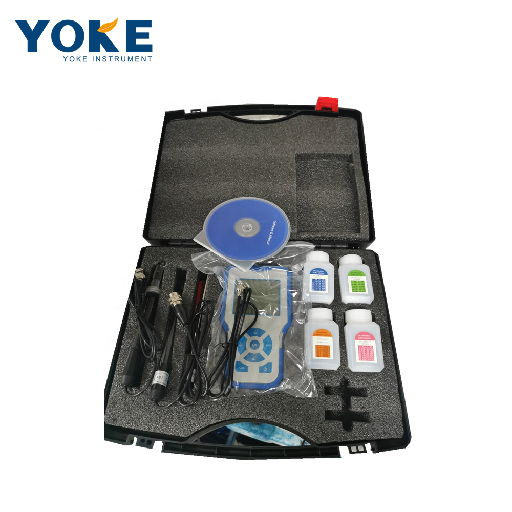 P612 карманный размер Портативный цифровой светодиодный портативный измеритель электропроводности воды