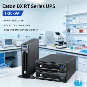 Eaton DX RT 1KW 2KW 3KW 6KW 10KW 40-70Hz Monofase a Torre / Rack 220V UPS per Laboratorio e Strumenti di Precisione - Product Image 1