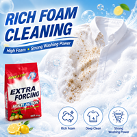 Lessive en poudre extra concentrée 1 kg à forte mousse pour vêtements, formule personnalisée, vente en gros économique, approvisionnement en vrac pour usage domestique