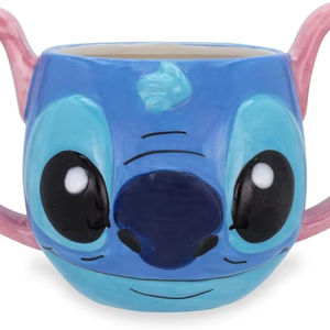 Silver Buffalo Lilo & <span class=keywords><strong>Stitch</strong></span>'s Face <span class=keywords><strong>Taza</strong></span> de cerámica esculpida en <span class=keywords><strong>3D</strong></span> 16 onzas - Product Image 1