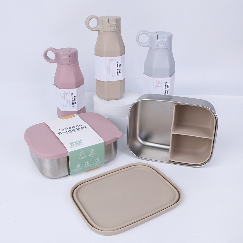 New 1L Bento Box 350ml Water