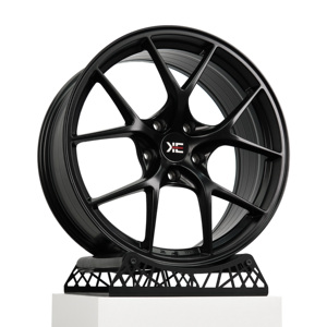 Rueda de Aleación Japonesa Negra Flow Formed Rid Ria 5X108 5X112 5X114.3 5X120 para Autos de Pasajeros y Carreras, para BMW y Audi, Rin de 18, 19 y 20 Pulgadas - Product Image 3