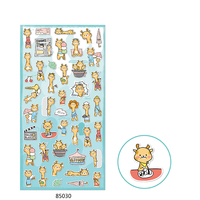 Autocollants décoratifs personnalisés en vinyle, sparadrap Kawaii, adhésif, en PVC, pour planificateur