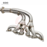 Sistema de Escape de Alto Rendimiento SDO SS304 con Colector de Longitud Igual y Tubo en X para Aston Martin DB9 6.0L V12 2004-2016