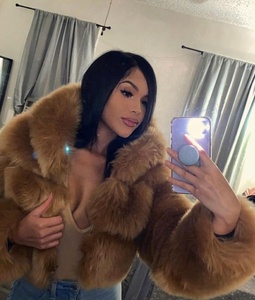 Cappotto invernale <span class=keywords><strong>da</strong></span> <span class=keywords><strong>donna</strong></span> con cappuccio in pelliccia sintetica alla moda <span class=keywords><strong>giacca</strong></span> a bolle corta Plus Size cappotto <span class=keywords><strong>da</strong></span> motociclista in cotone a lunghezza corta - Product Image 2