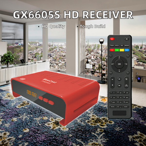 Receptor de TV Satelital Digital GX6605S Canales FTA H.264 HD Soporte para <span class=keywords><strong>CCCAM</strong></span> Decodificador DVB-S2 12 Meses de Garantía Fabricado en Plástico - Product Image 2