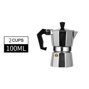 <span class=keywords><strong>Cafetera</strong></span> <span class=keywords><strong>Moka</strong></span> Italiana Moderna de Aluminio al por Mayor, de 1 Taza, 2 <span class=keywords><strong>Tazas</strong></span> hasta 12 <span class=keywords><strong>Tazas</strong></span>, para Cocina - Product Image 2