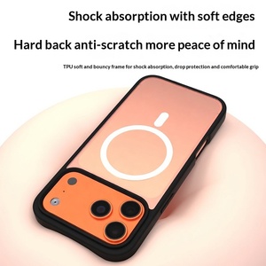 Funda Magnética Dos en Uno para 17 <span class=keywords><strong>Pro</strong></span> <span class=keywords><strong>Max</strong></span>, Diseño Simple, Protección Total Contra Caídas, Reforzada - Product Image 3