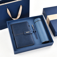 Ensemble de carnets de notes personnalisés pour cadeaux d'affaires avec stylo et tasse isotherme en cuir PU – Fabricant d'ensembles de carnets de notes quotidiens pour le bureau