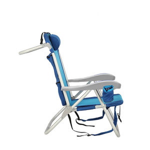 เก้าอี้พักผ่อนชายหาดแบบพับได้ น้ำหนักเบา ทำจากอะลูมิเนียม ยี่ห้อ Kejie พนักพิงปรับเอนได้ ดีไซน์ทันสมัย เฟอร์นิเจอร์อเนกประสงค์สำหรับใช้งานกลางแจ้ง - Product Image 4