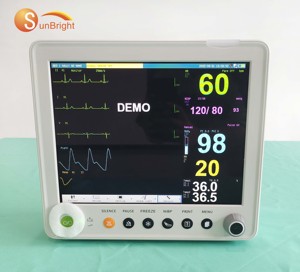 Monitor <span class=keywords><strong>Veterinario</strong></span> de Pacientes con Pantalla Táctil de 12.1 Pulgadas con Parámetros ECG/NIBP para Uso en Perros en Clínicas y Pequeños Hospitales - Product Image 4